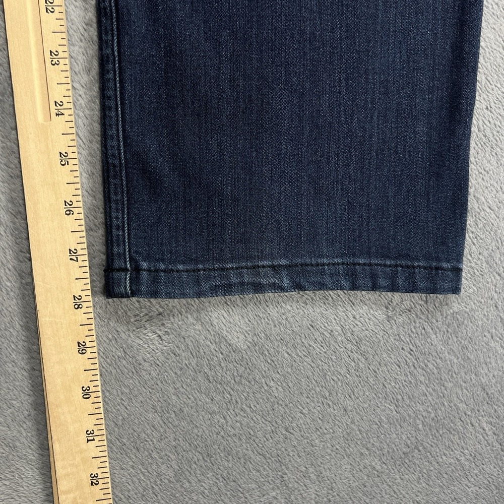 Paige Jeans Mens 36x28 Blue Normandie Straight Medium Wash Stretch Denim - Picture 8 of 11